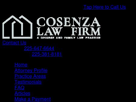 Cosenza Law Firm