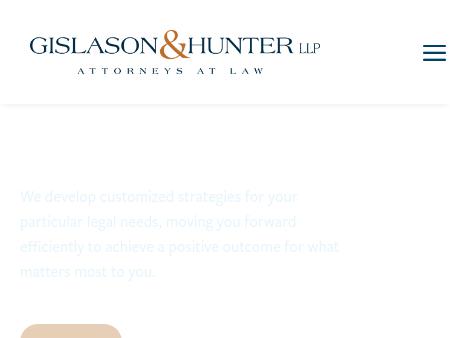 Gislason & Hunter LLP