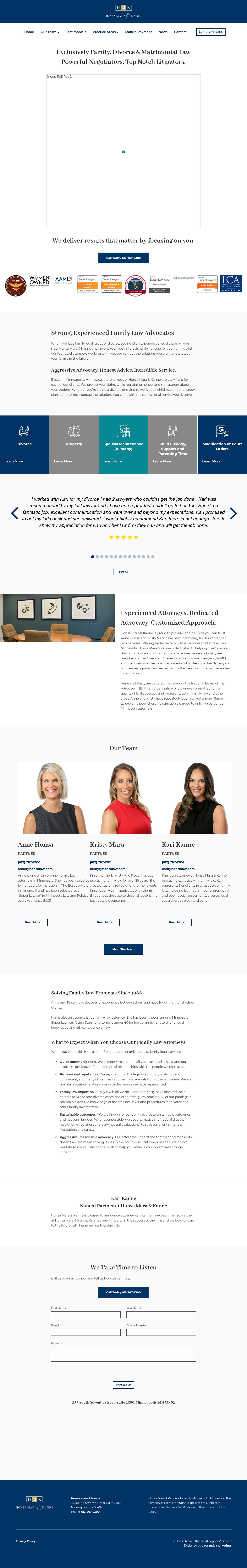 Honsa & Associates, P.A. - Minneapolis MN Lawyers