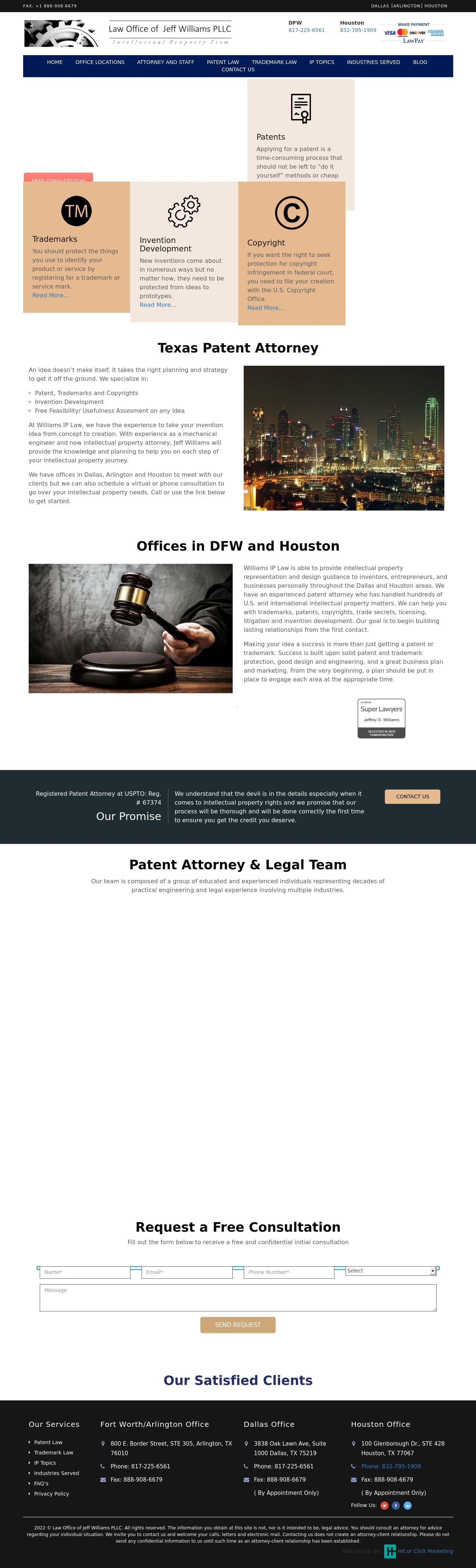 Law Office of Jeff Williams PLLC - Arlington TX Lawyers