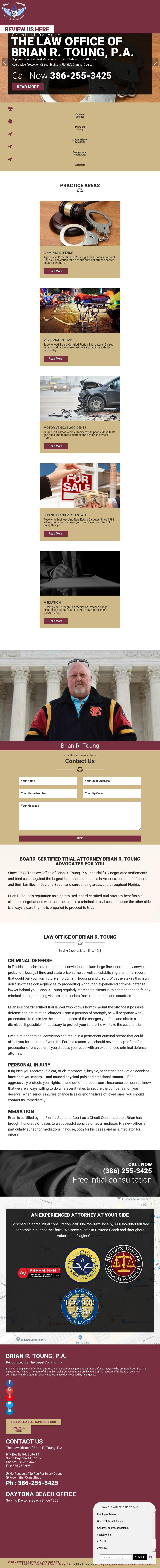 Brian R. Toung, Attorney at Law - South Daytona FL Lawyers