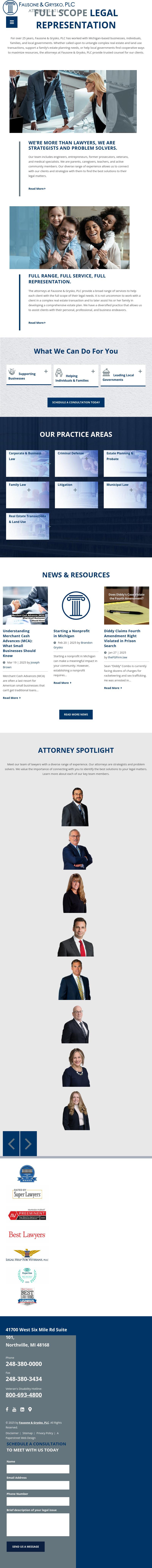 Fausone Bohn, LLP - Howell MI Lawyers