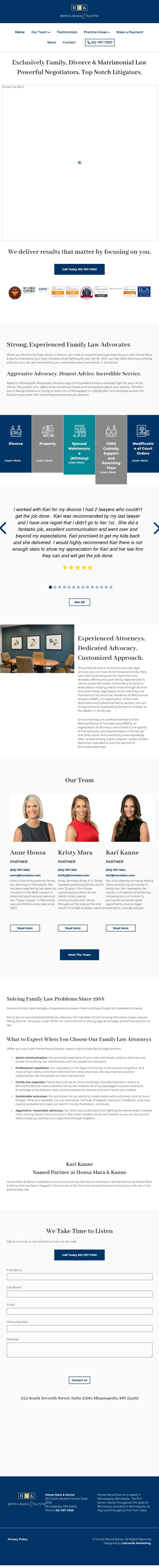 Honsa & Associates, P.A. - Minneapolis MN Lawyers