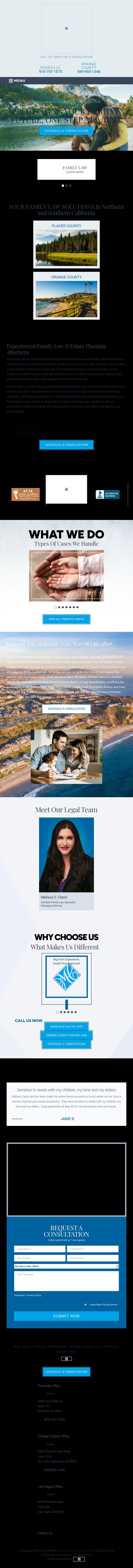 Law Office of Cecil & Cianci, PC - Roseville CA Lawyers