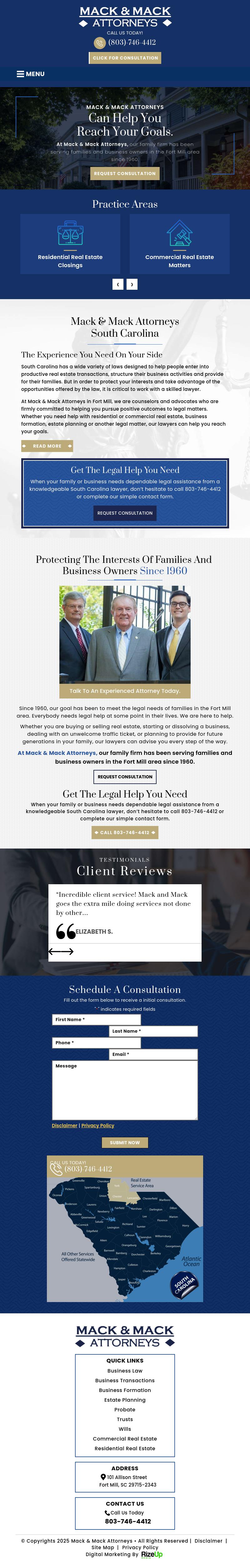 Mack & Mack - Fort Mill SC Lawyers