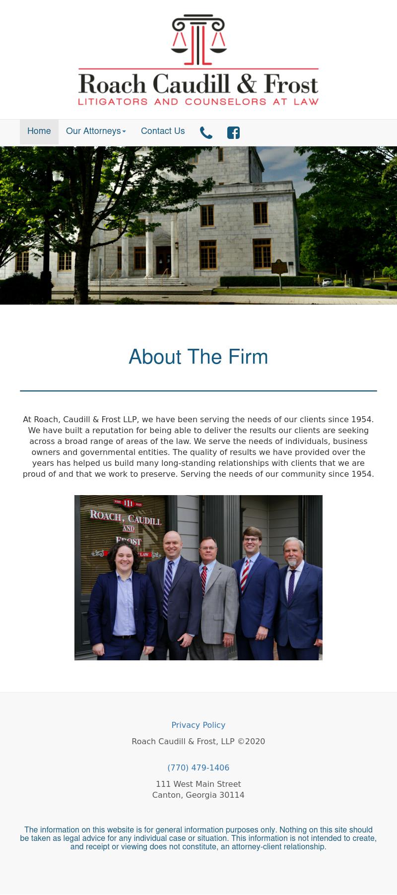 Roach, Caudill & Gunn LLP - Canton GA Lawyers