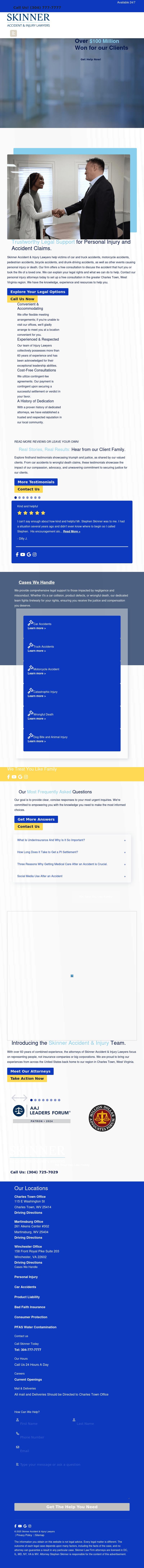 Skinner Law Firm - Charles Town WV Lawyers