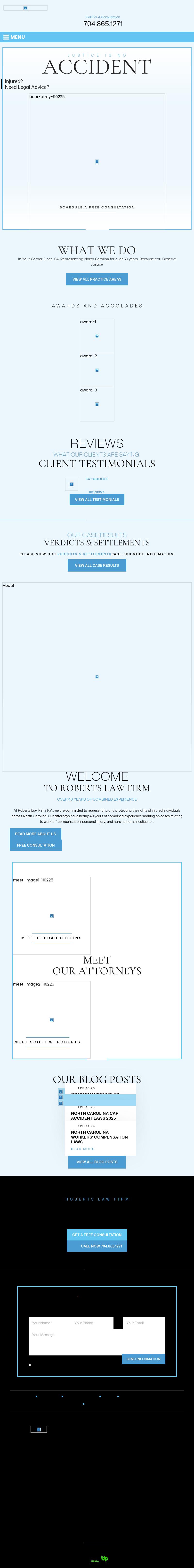 The Roberts Law Firm, P.A. - Gastonia NC Lawyers