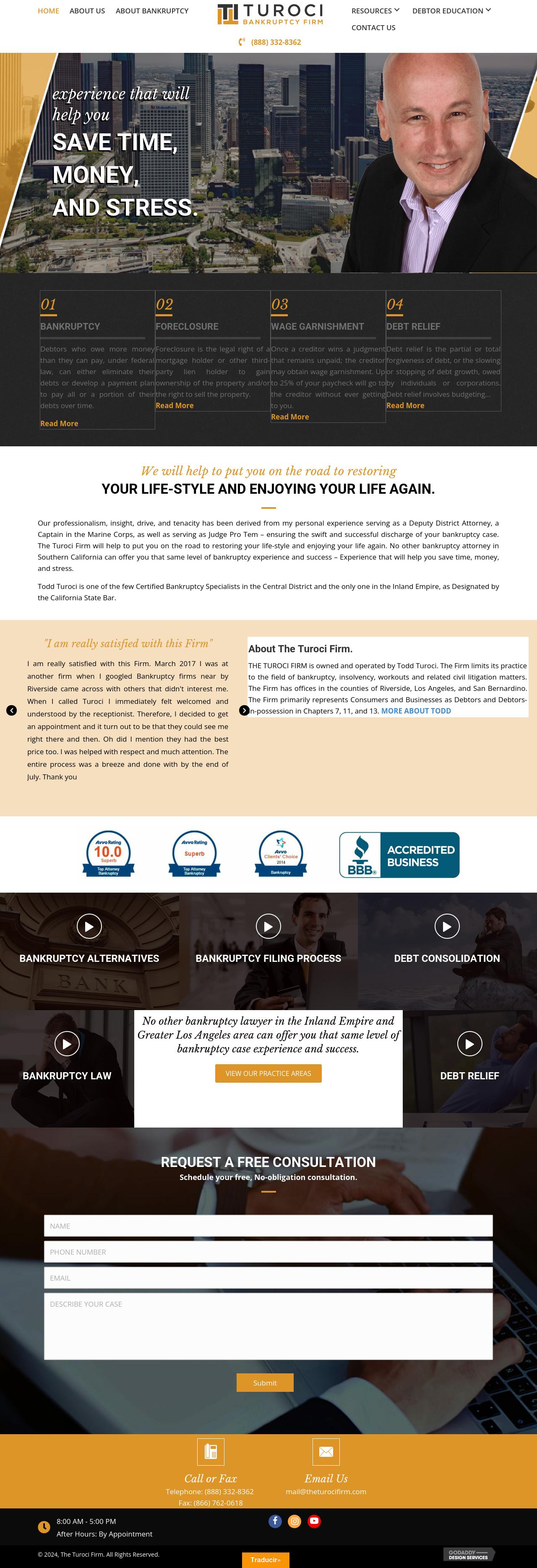 The Turoci Bankruptcy Firm - Los Angeles CA Lawyers